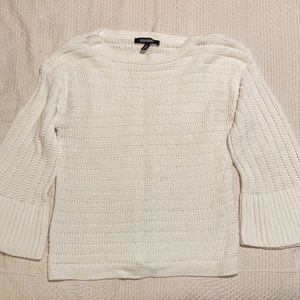 Knit Sweater with Flare Sleeves